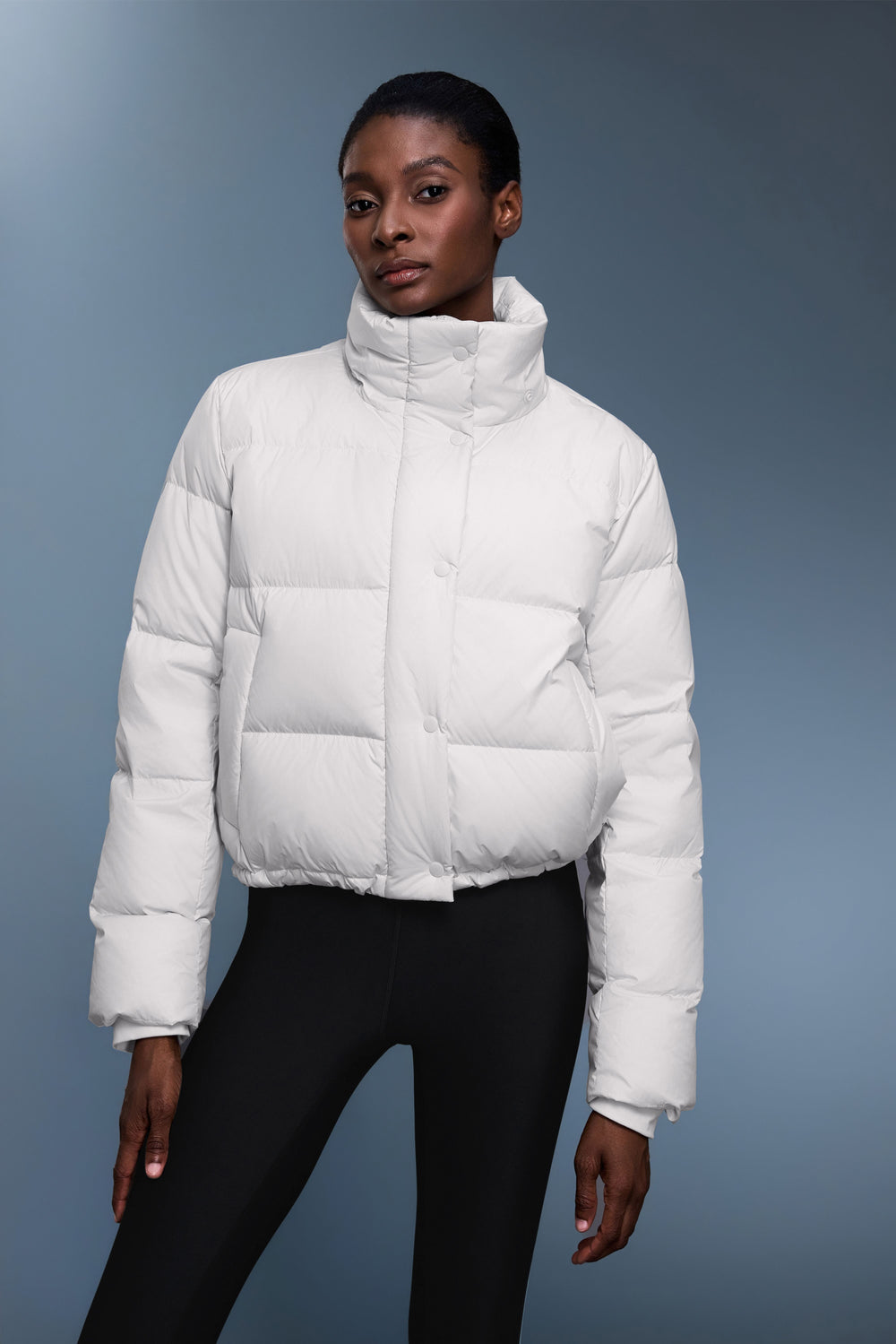 Waterproof, Windproof & Sun Protection Motion Puffer Jacket With Removable Hood - For Cold Climate