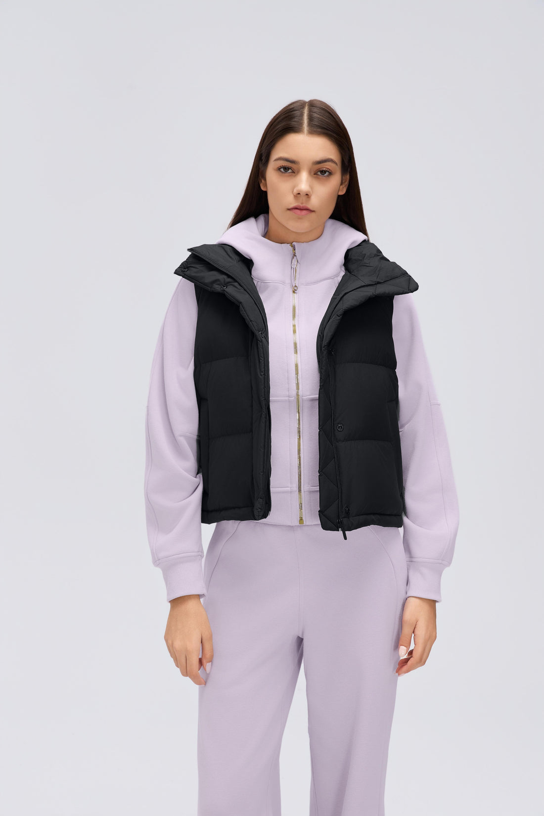 Waterproof, Windproof & Theft-Proof Cloudpuff Vest With Removable Hood