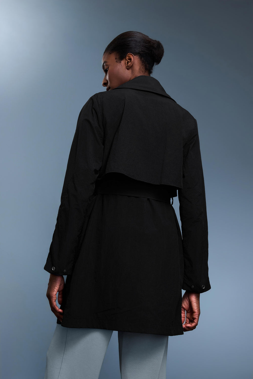 Waterproof, UV Protection, Windproof Skyline Trench Coat With Hidden Pockets - For Cold Climate