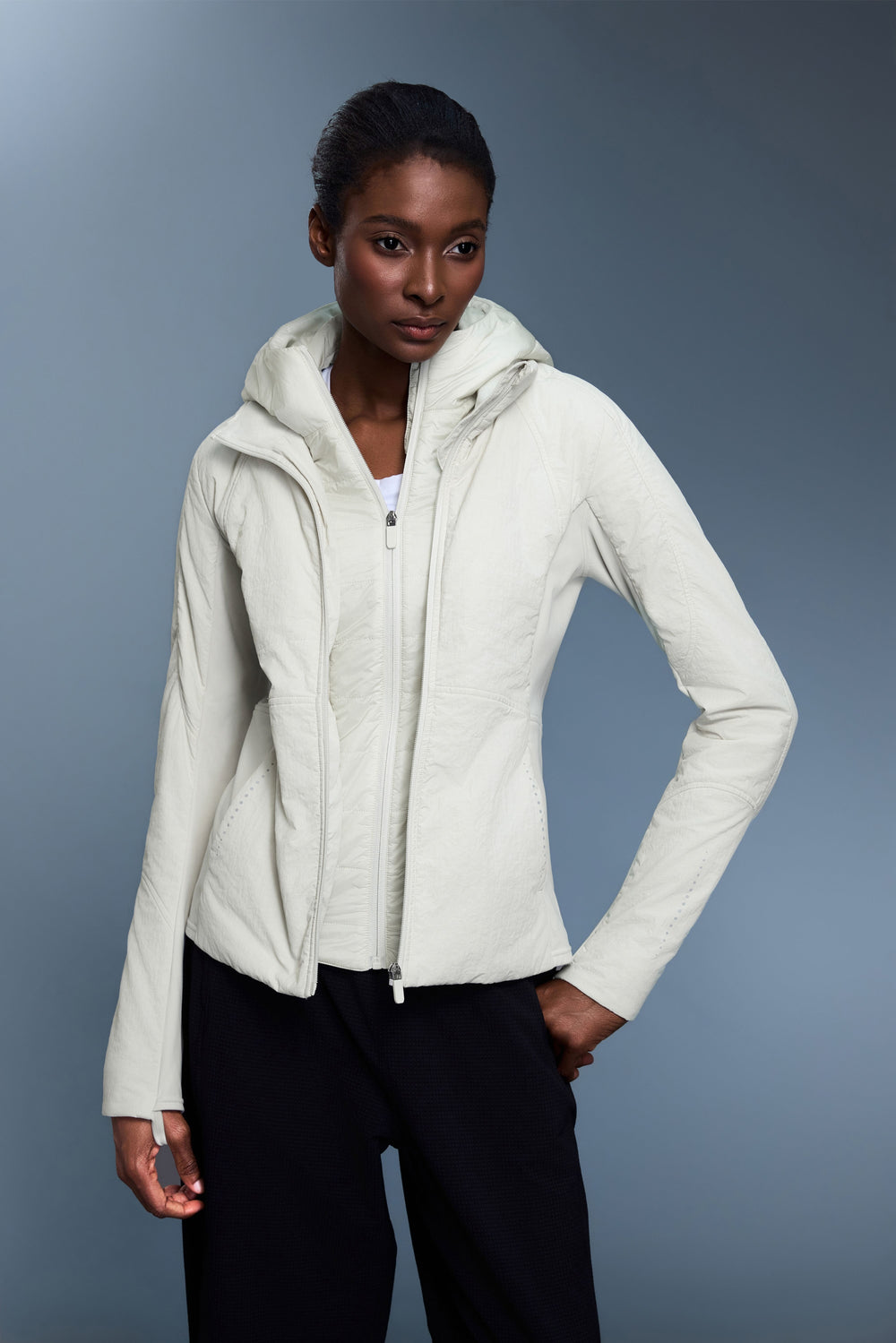 Thrive Dual-Layer Performance Jacket – Waterproof, Windproof & Sun-Protective with Pockets