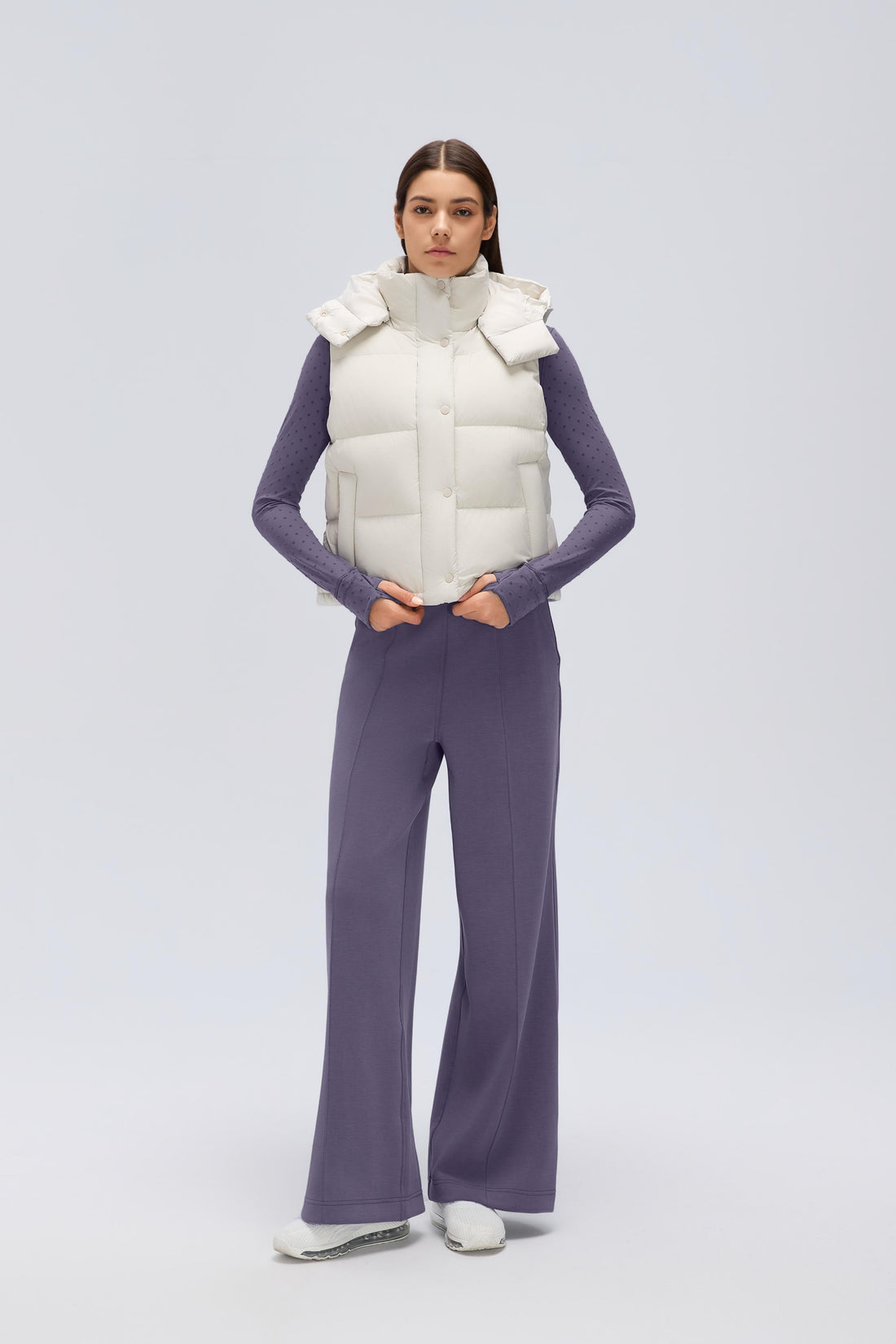 Waterproof, Windproof & Theft-Proof Cloudpuff Vest With Removable Hood