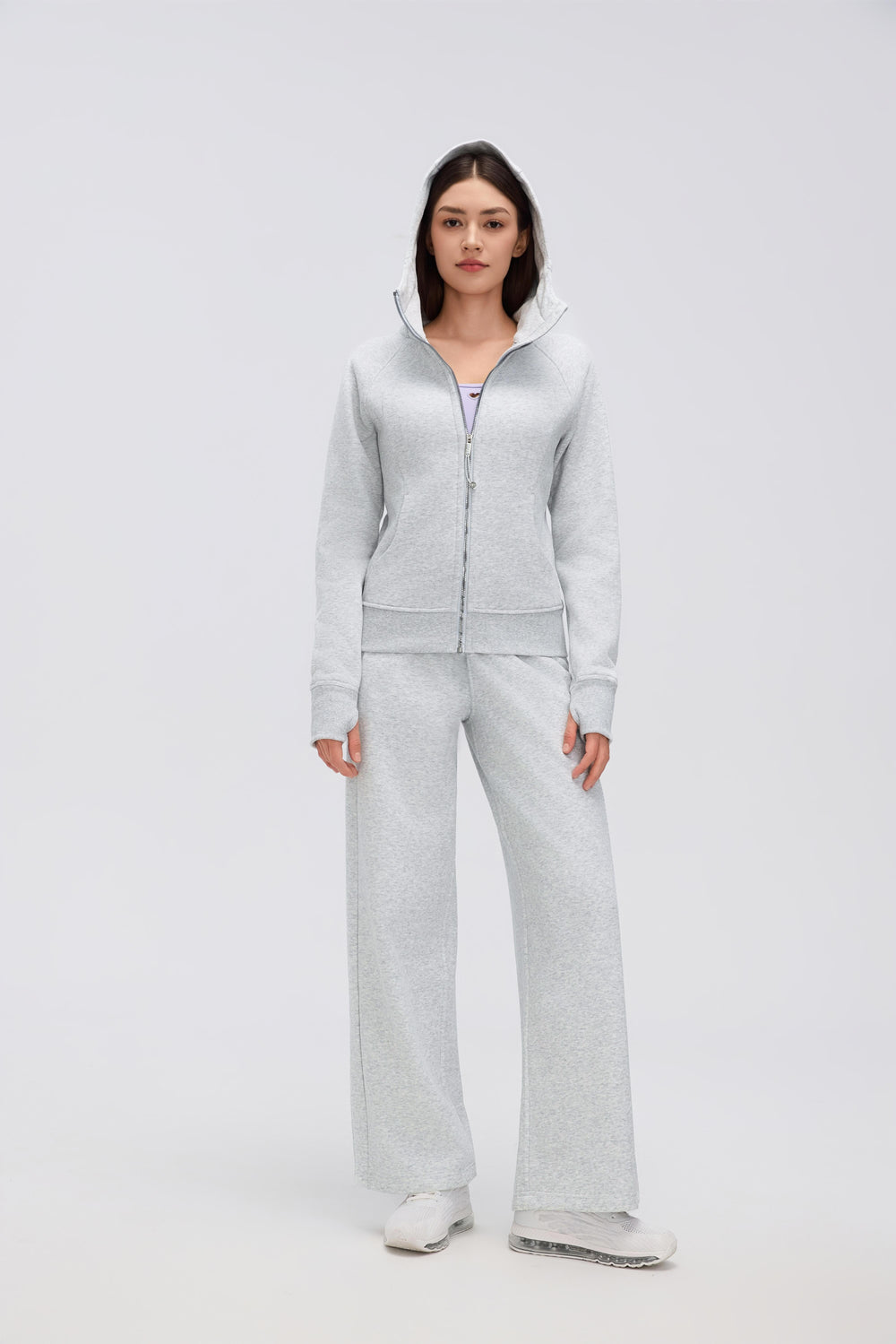 Buttery Soft, Warm & Cosy Arctic Jacket With Neck Warmer & Pockets - For Cold Climates