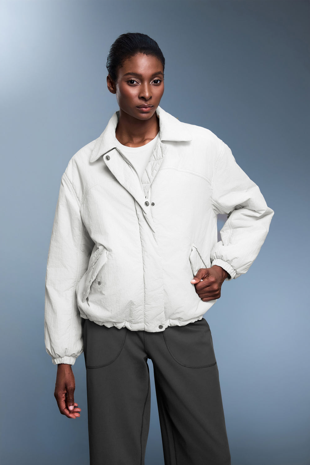 2-in-1 Waterproof & Windproof Bomber Jacket With Hidden Pockets