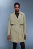 Waterproof, UV Protection, Windproof Skyline Trench Coat With Hidden Pockets