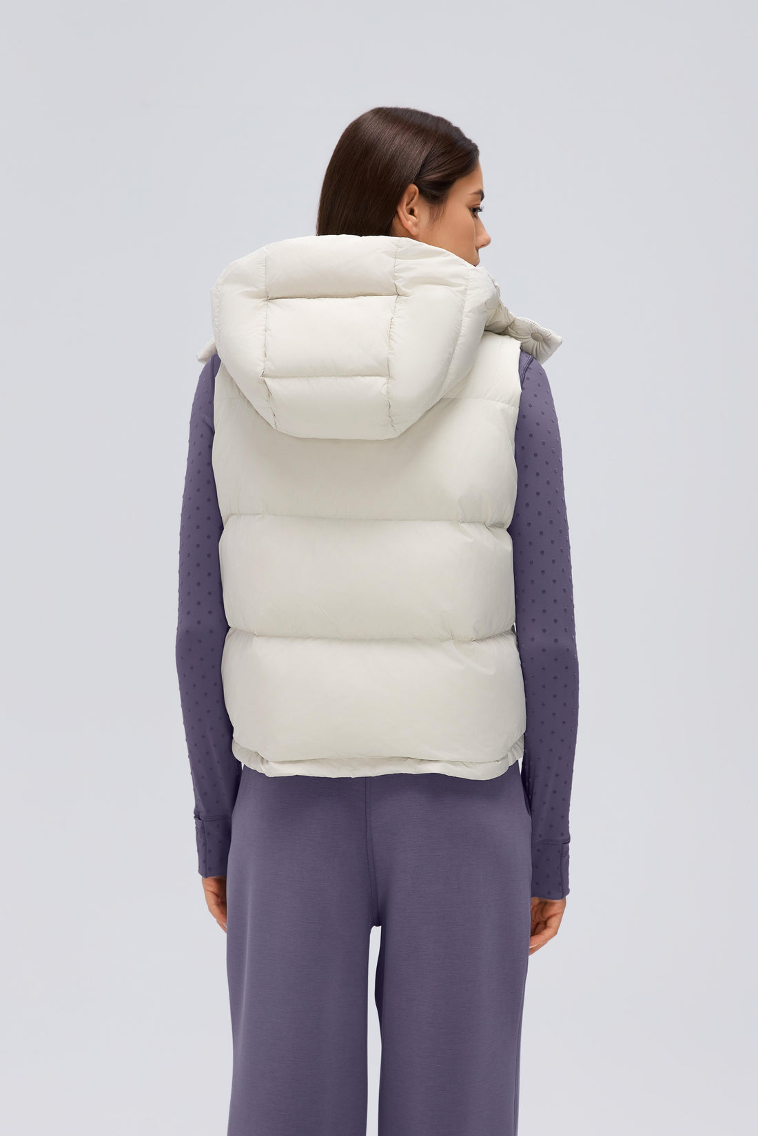 Waterproof, Windproof & Theft-Proof Cloudpuff Vest With Removable Hood
