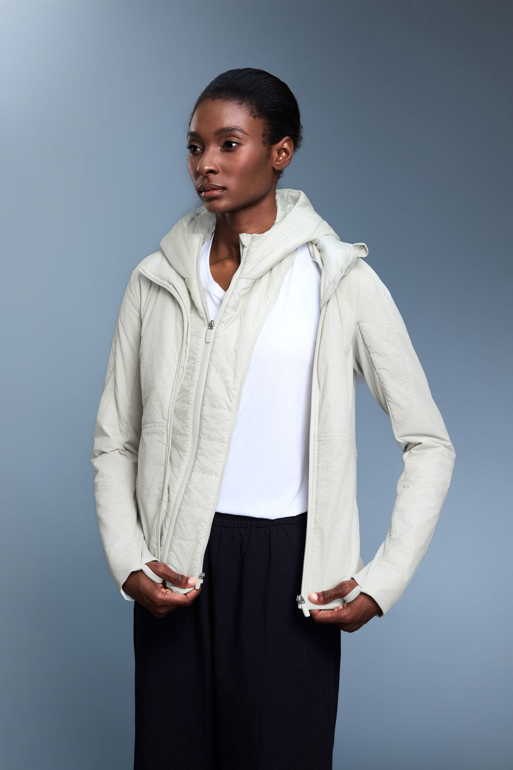 Thrive Dual-Layer Performance Jacket – Waterproof, Windproof & Sun-Protective with Pockets