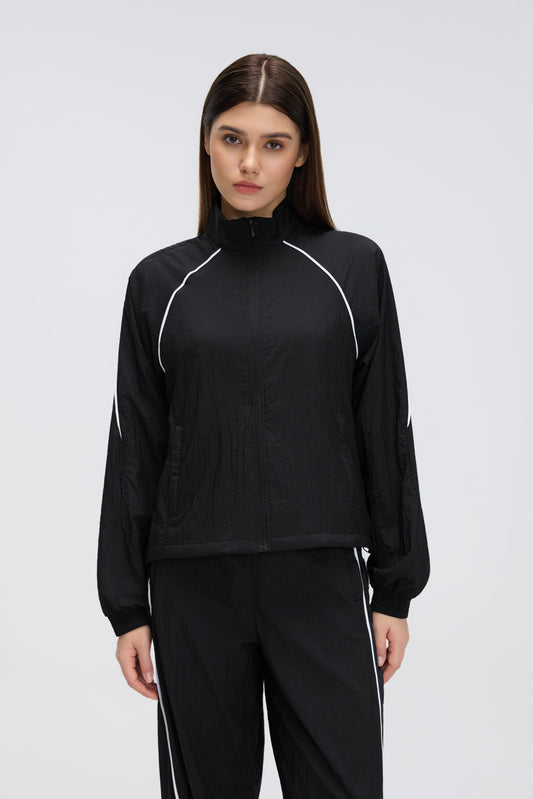 Cooling & Breathable Waterproof Athletic Jacket With Pockets