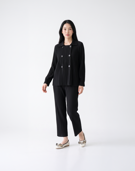 Wrinkle-Free, Cooling & Breathable Free Size Pleated Amara Jacket