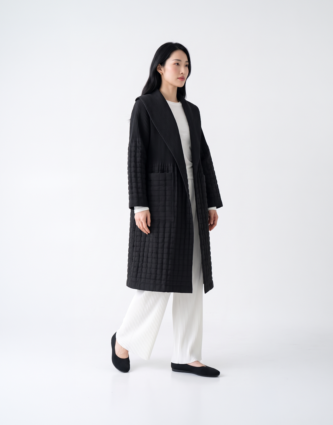 Buttery Soft, Cosy & Free Size Atelier Trench Coat With Deep Pockets