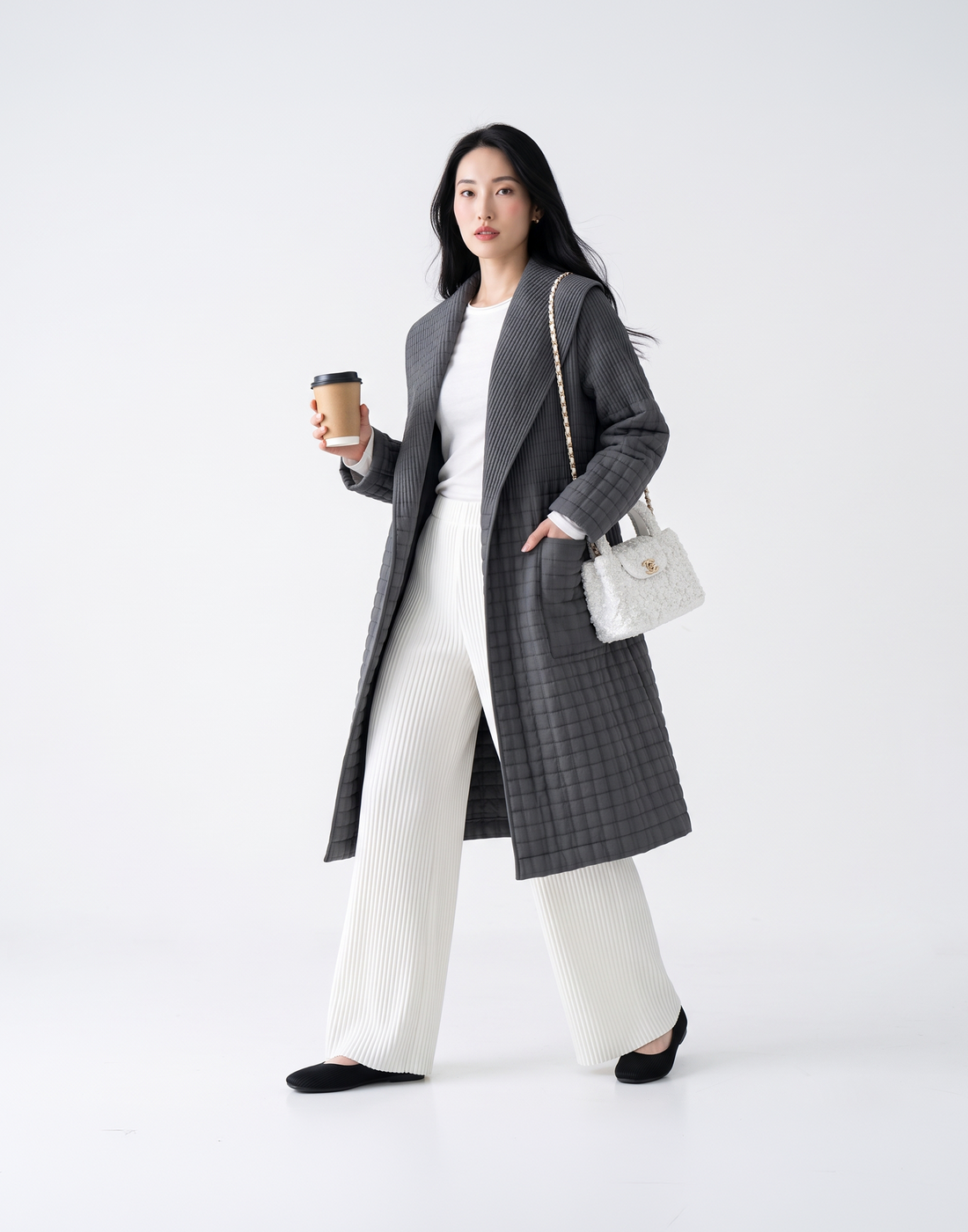 Buttery Soft, Cosy & Free Size Atelier Trench Coat With Deep Pockets