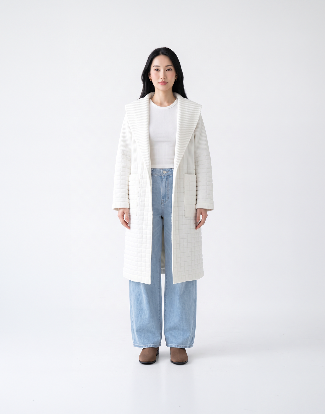 Buttery Soft, Cosy & Free Size Atelier Trench Coat With Deep Pockets