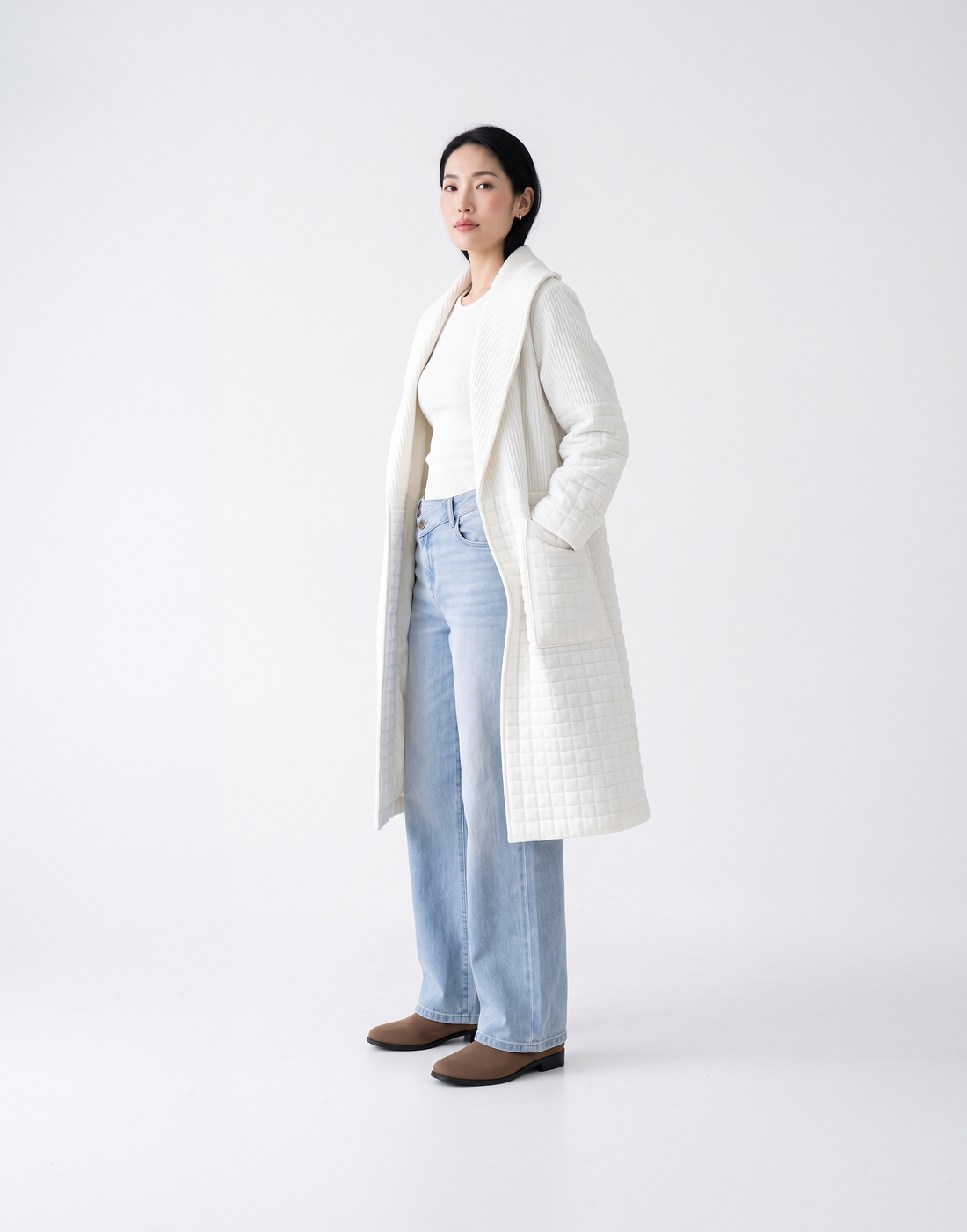 Buttery Soft, Cosy & Free Size Atelier Trench Coat With Deep Pockets
