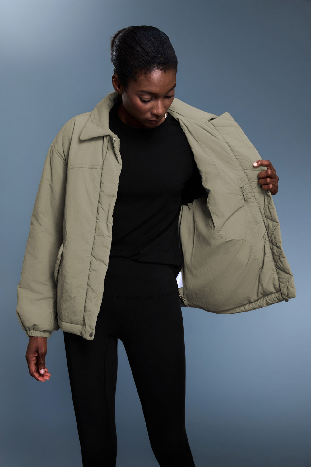 2-in-1 Waterproof & Windproof Bomber Jacket With Hidden Pockets