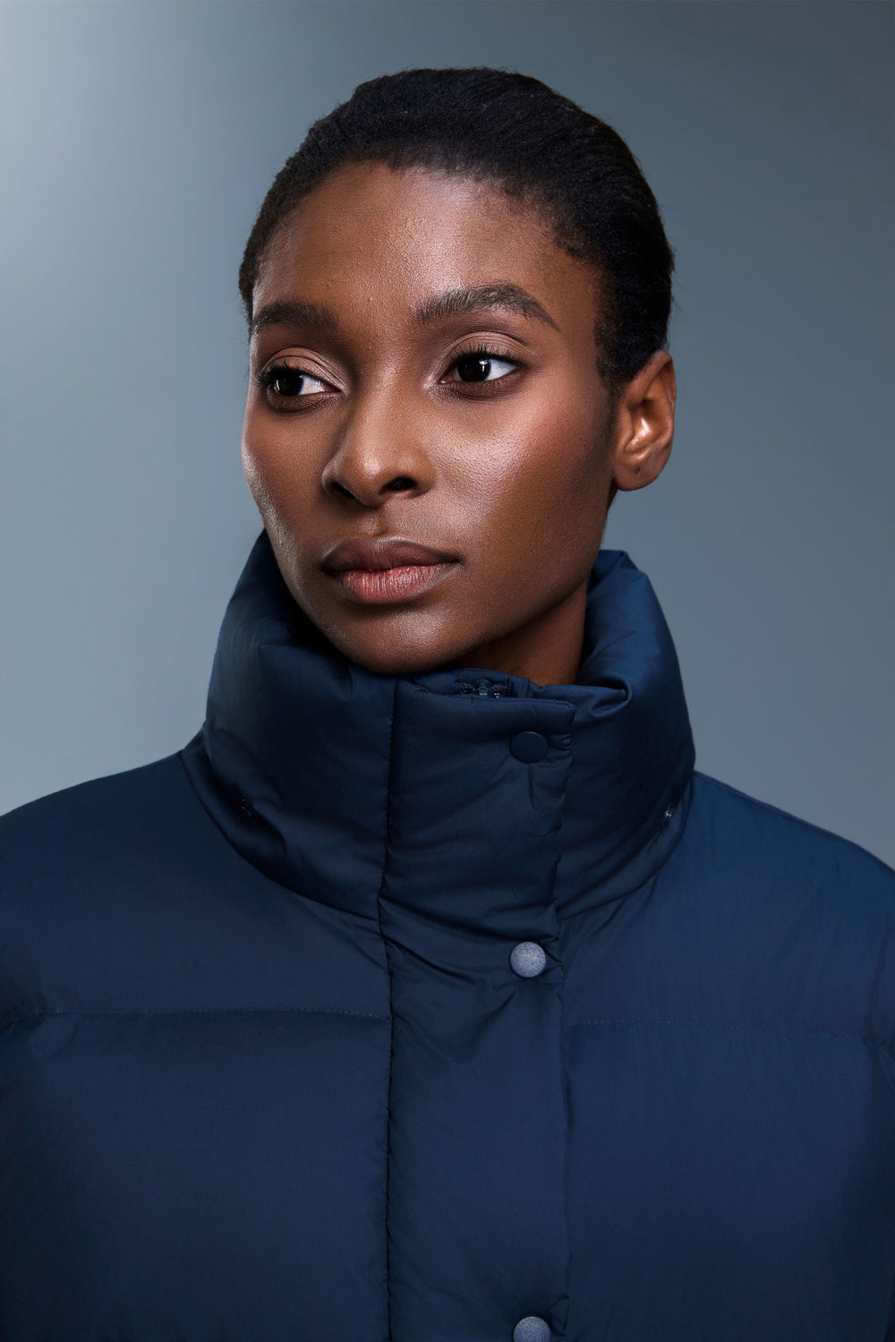 Waterproof, Windproof & Sun Protection Motion Puffer Jacket With Removable Hood - For Cold Climate