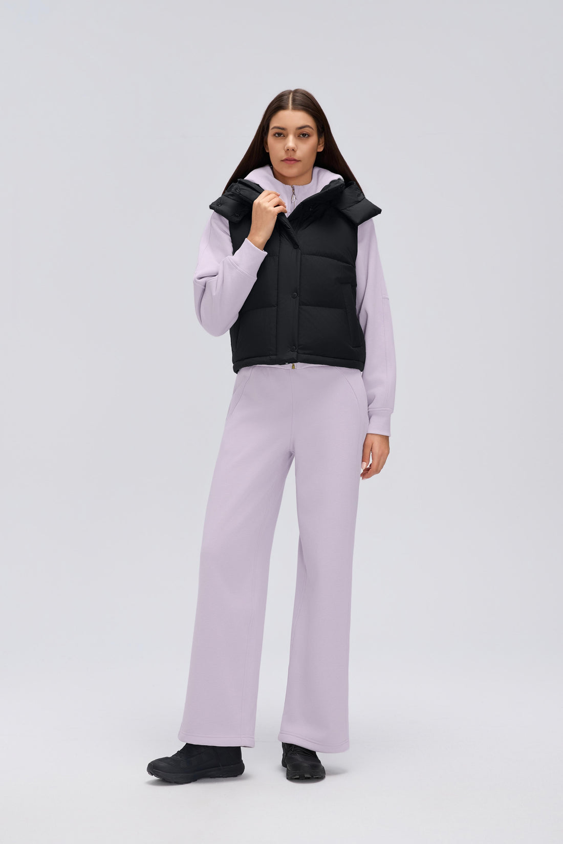 Waterproof, Windproof & Theft-Proof Cloudpuff Vest With Removable Hood