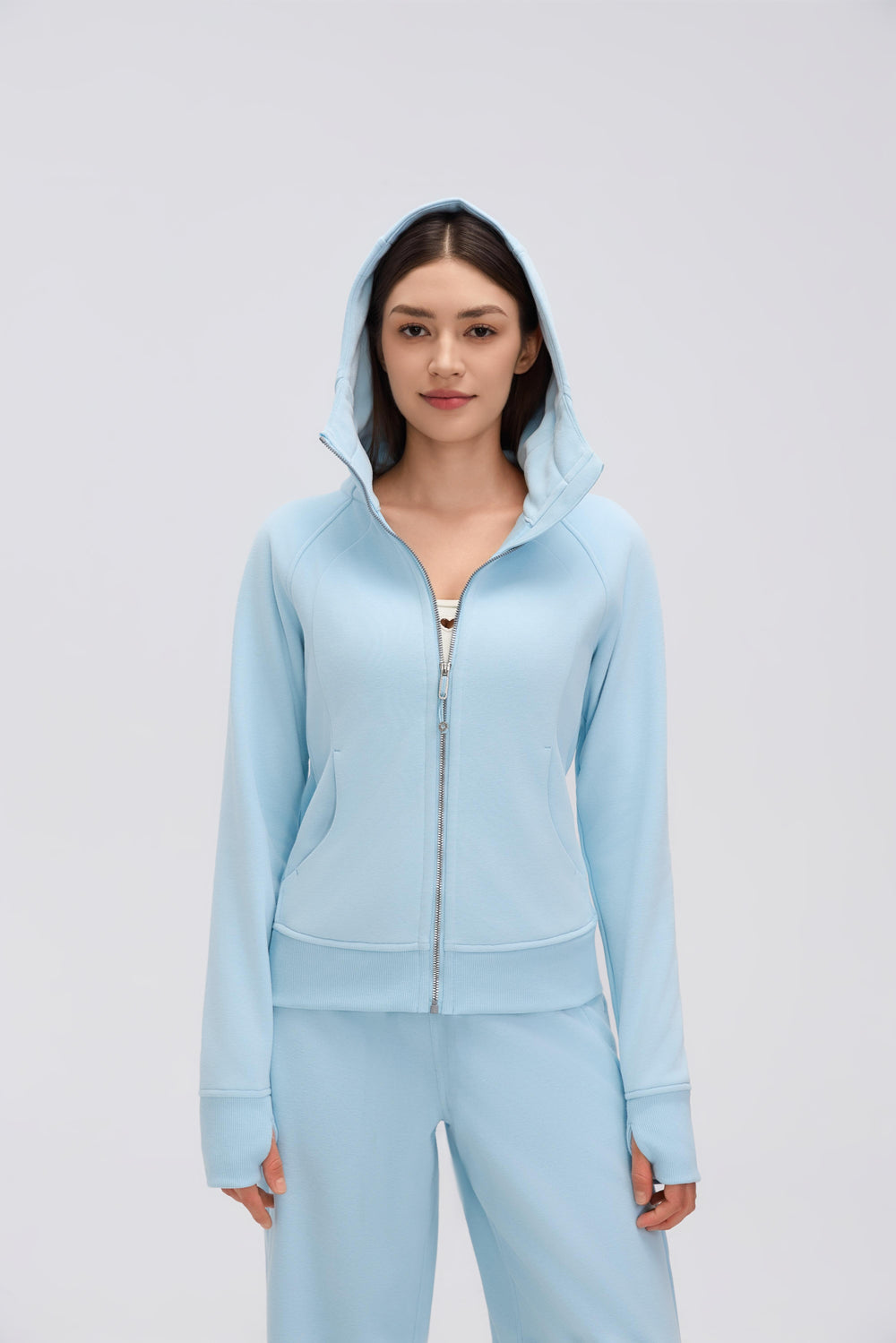 Buttery Soft, Warm & Cosy Arctic Jacket With Neck Warmer & Pockets - For Cold Climates