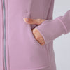 Buttery Soft Thermal Heat Shield Jacket With Neck Warmer & Hood For Petites - For Cold Climates