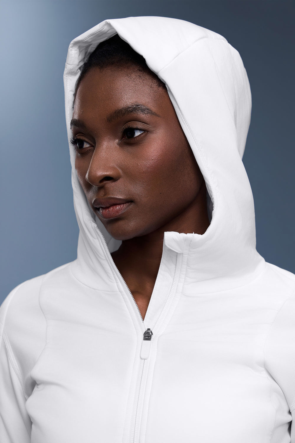 Windproof, Sun Protection & Windproof Alpha Puffer Sports Jacket With Hood - For Cold Climate