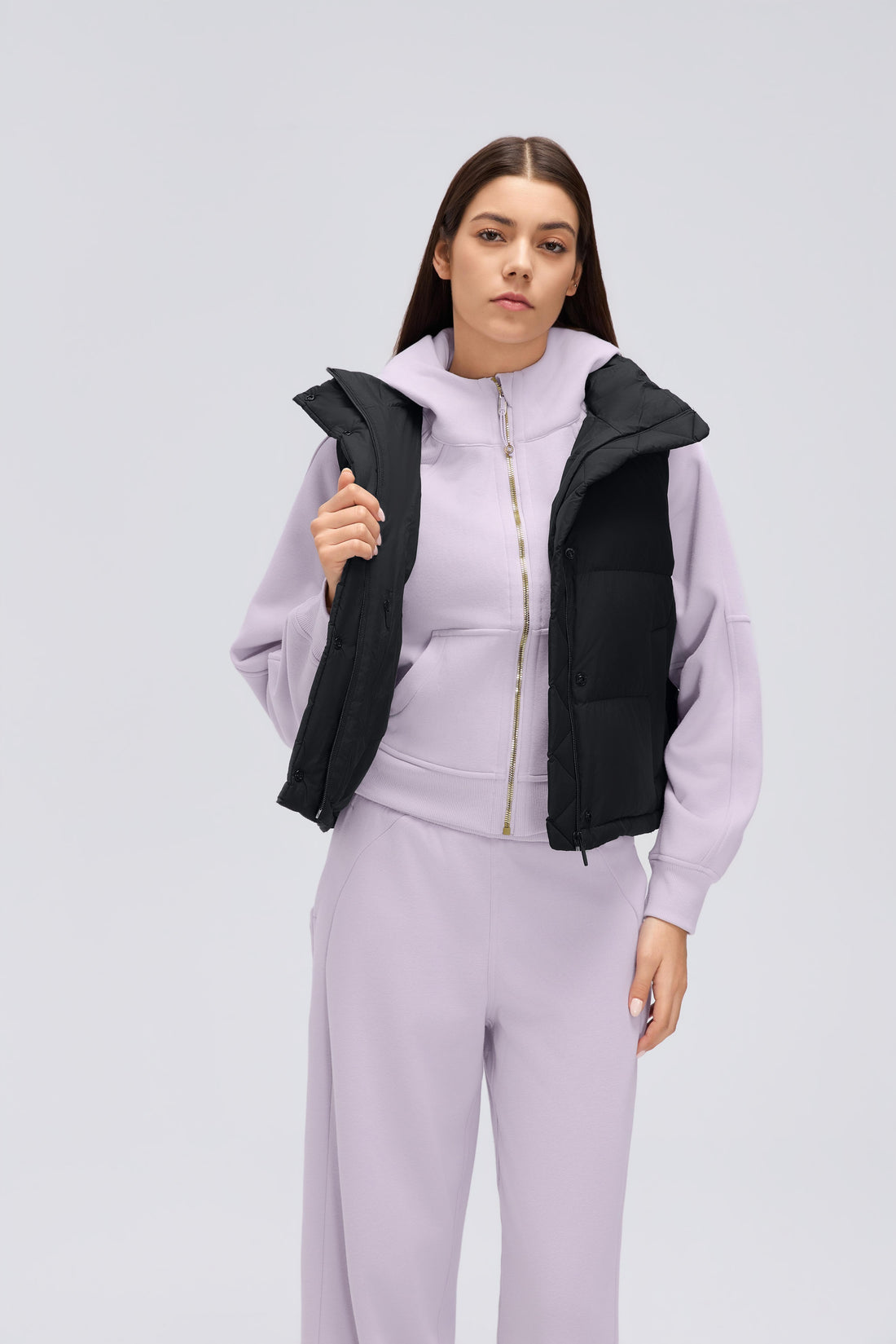Waterproof, Windproof & Theft-Proof Cloudpuff Vest With Removable Hood