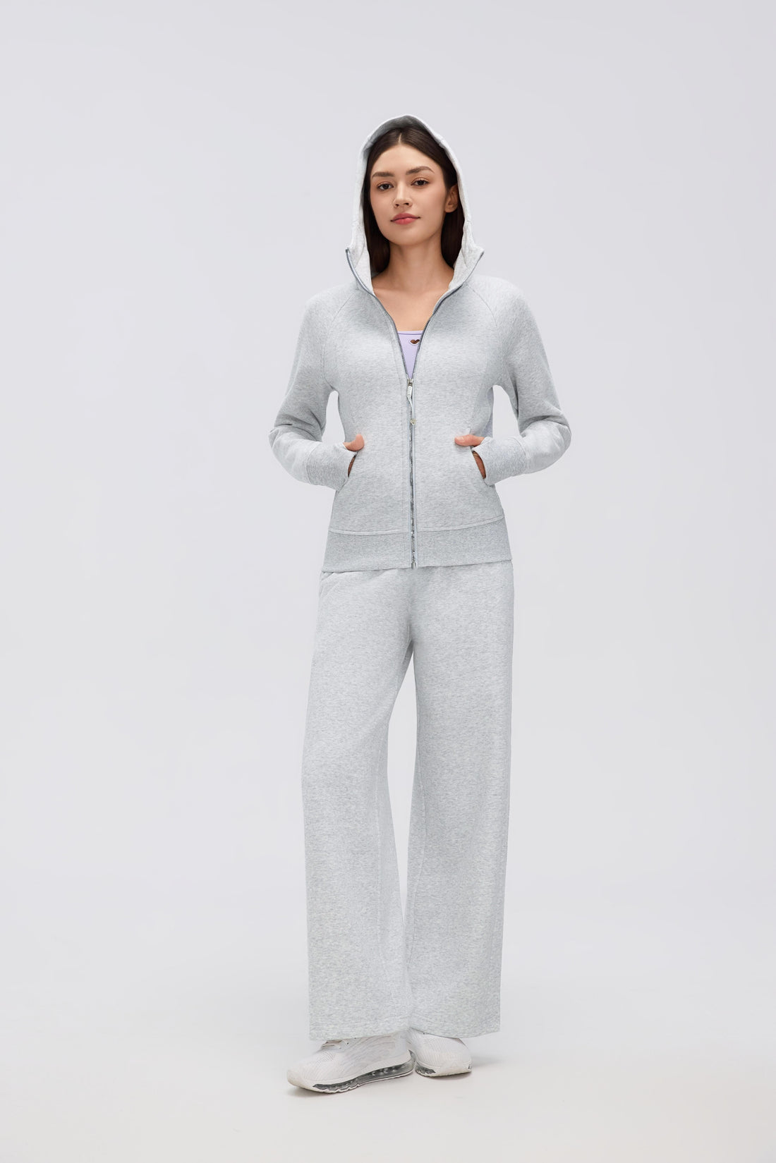 Buttery Soft, Warm & Cosy Arctic Jacket With Neck Warmer & Pockets - For Cold Climates