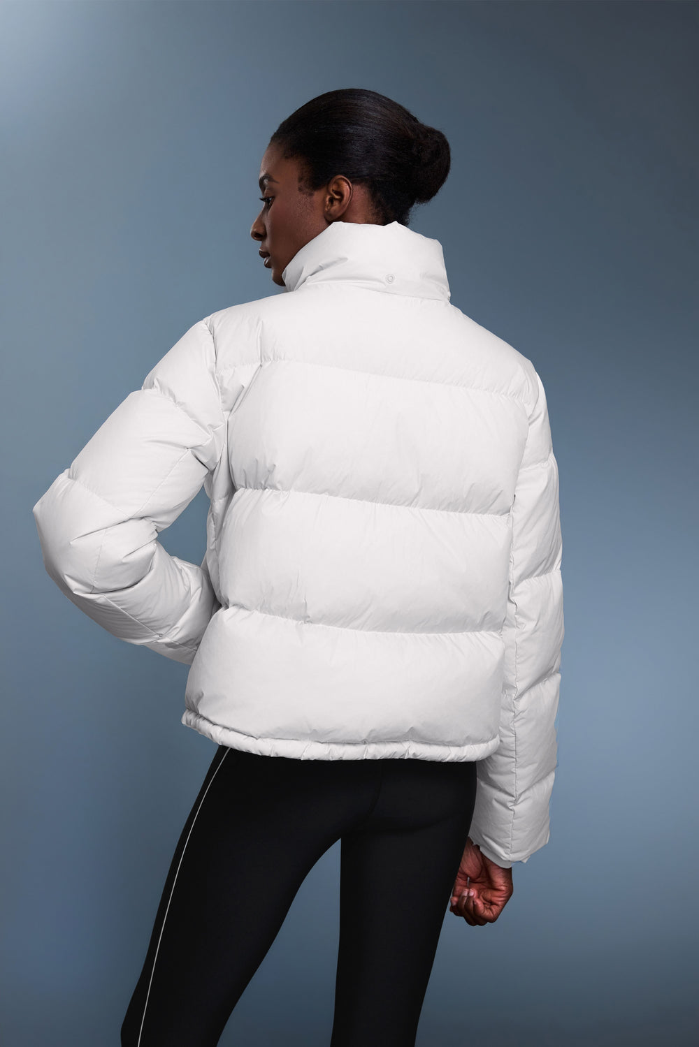 Waterproof, Windproof & Sun Protection Motion Puffer Jacket With Removable Hood - For Cold Climate