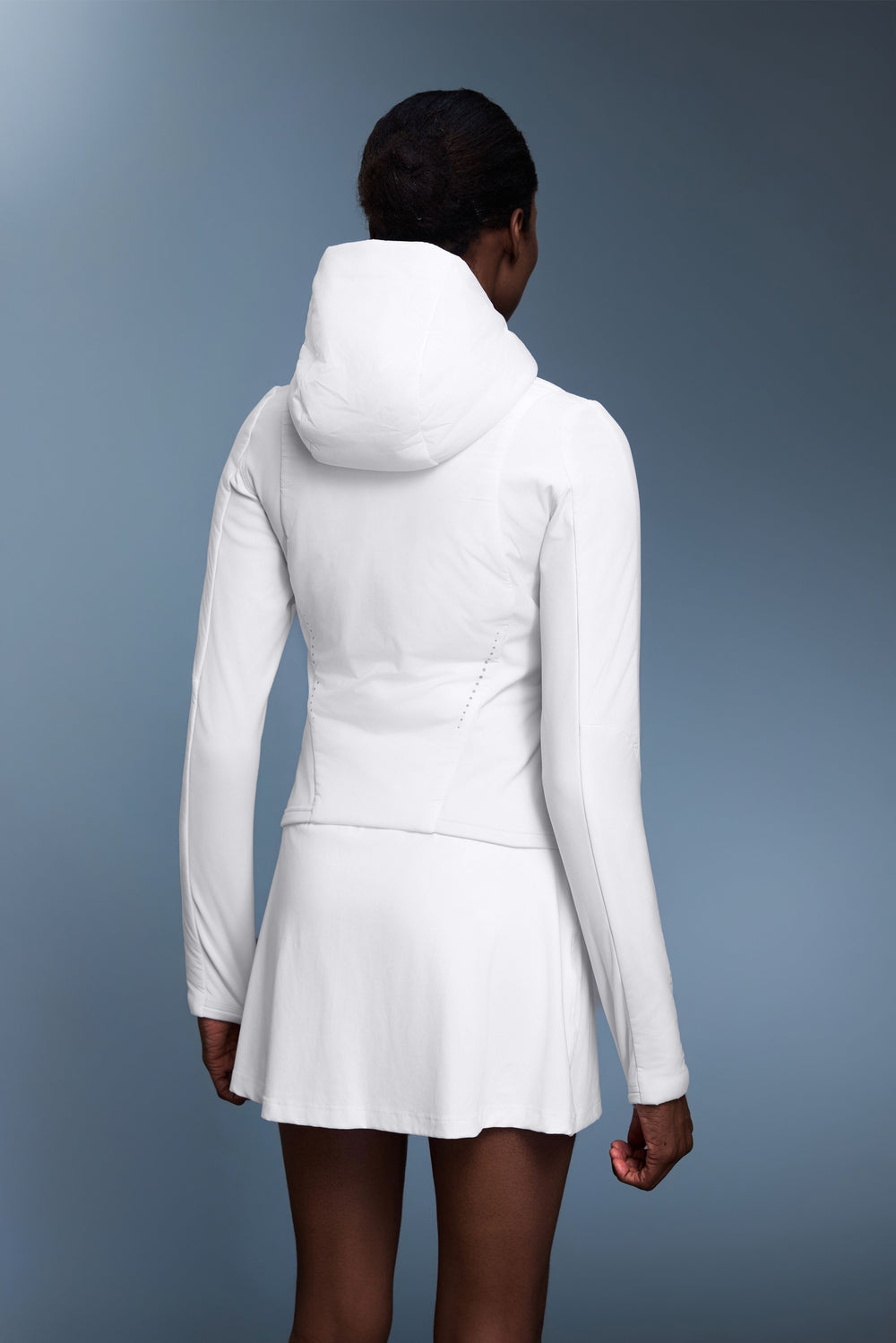 Windproof, Sun Protection & Windproof Alpha Puffer Sports Jacket With Hood - For Cold Climate