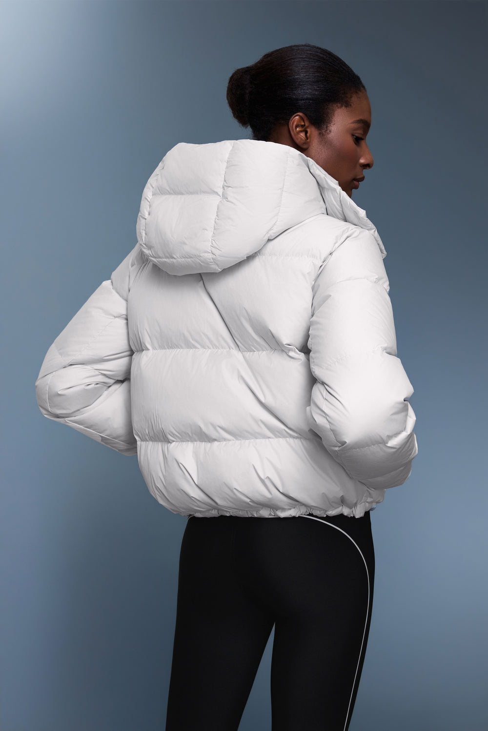 Waterproof, Windproof & Sun Protection Motion Puffer Jacket With Removable Hood - For Cold Climate