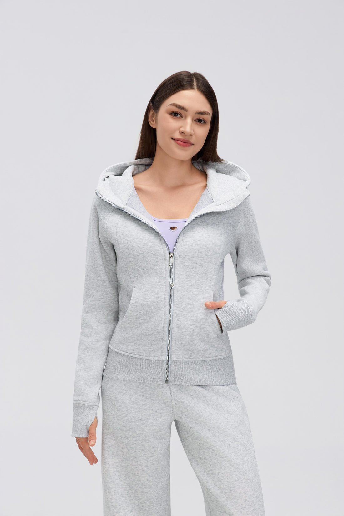 Buttery Soft, Warm & Cosy Arctic Jacket With Neck Warmer & Pockets - For Cold Climates