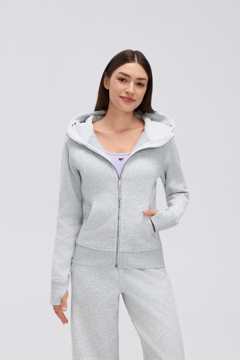 Buttery Soft, Warm & Cosy Arctic Jacket With Neck Warmer & Pockets - For Cold Climates