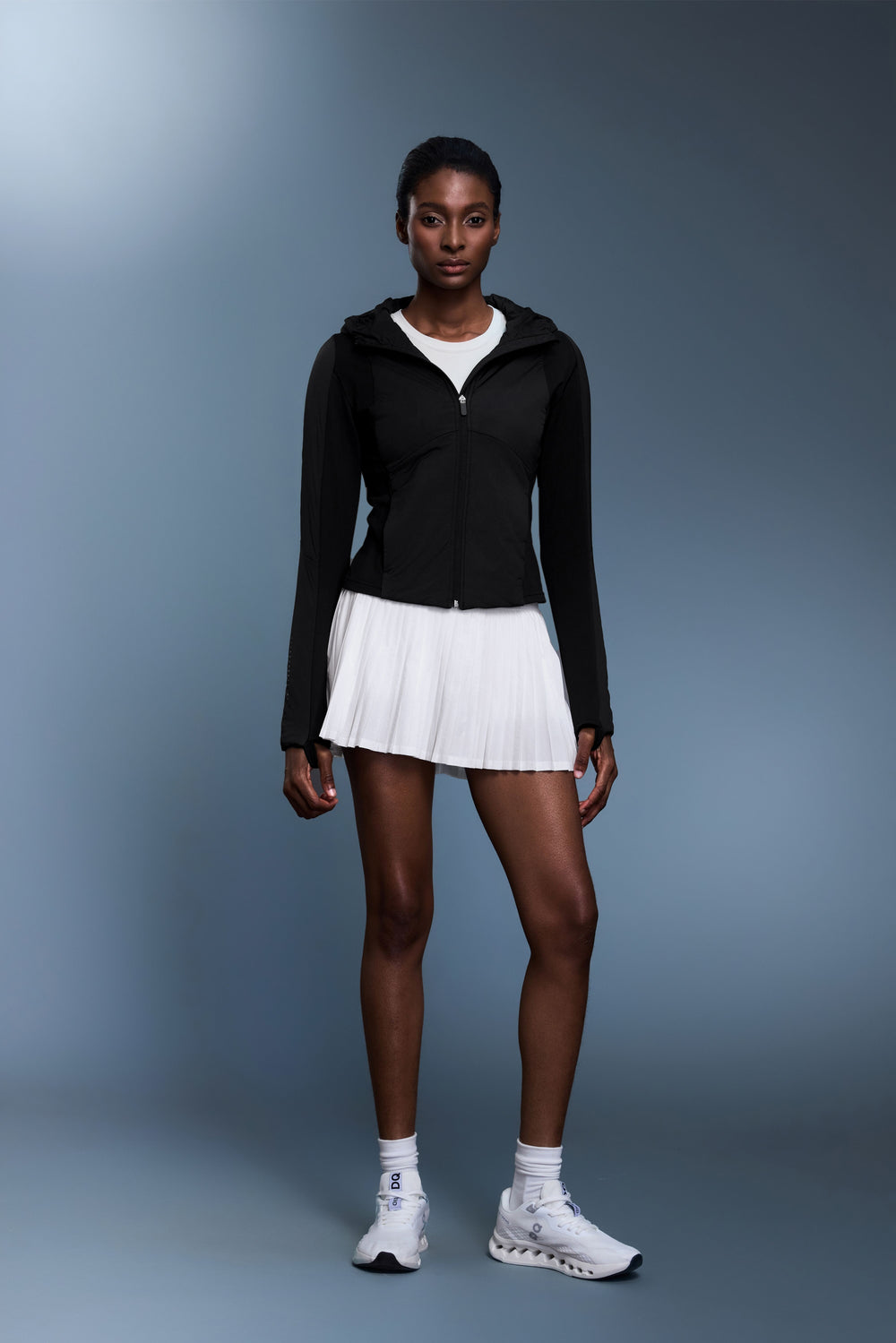 Windproof, Sun Protection & Windproof Alpha Puffer Sports Jacket With Hood - For Cold Climate