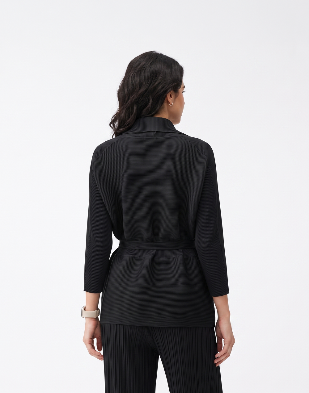 Wrinkle-Free, Cooling & Breathable Opal Pleated Jacket With Adjustable Waistband