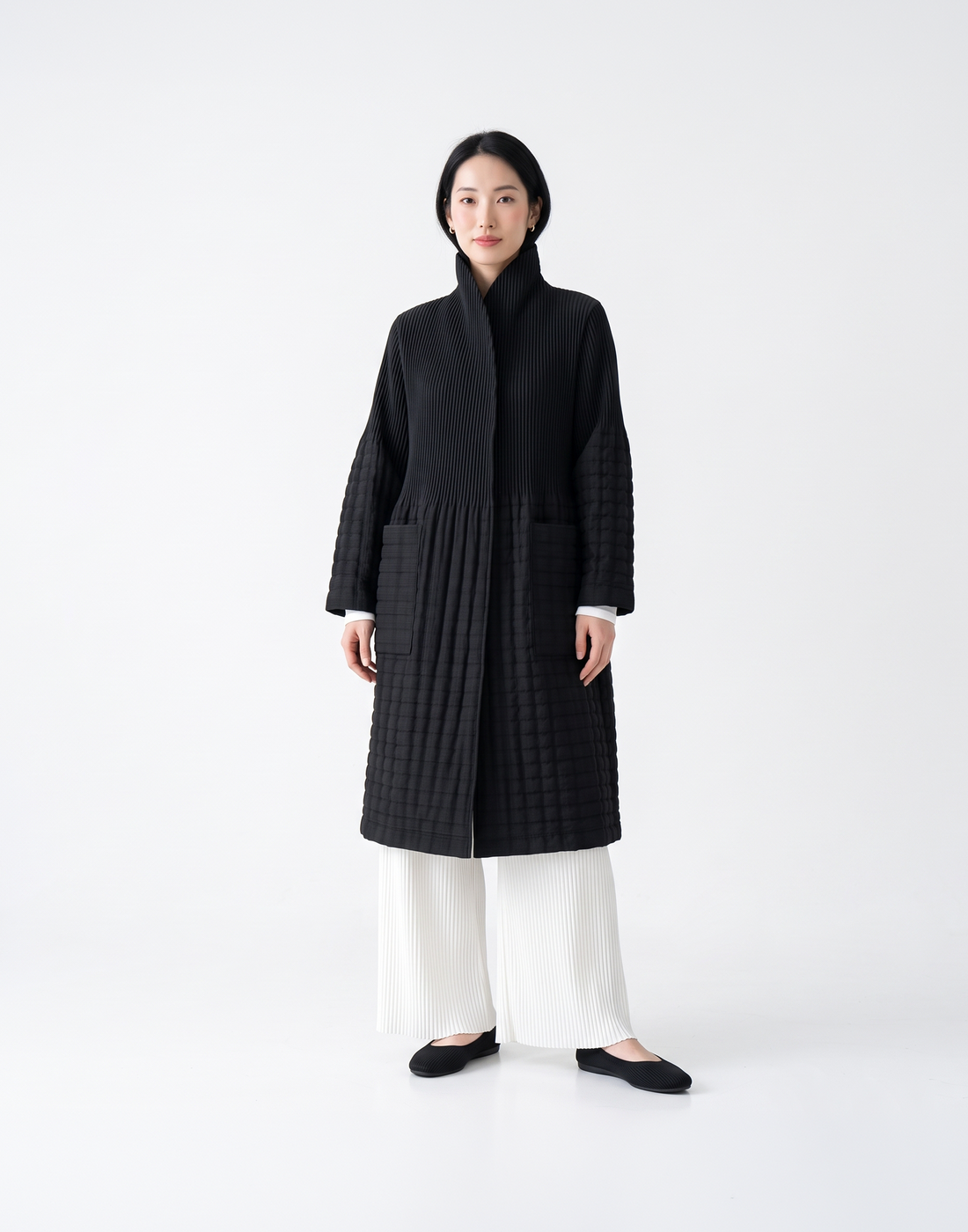 Buttery Soft, Cosy & Free Size Atelier Trench Coat With Deep Pockets
