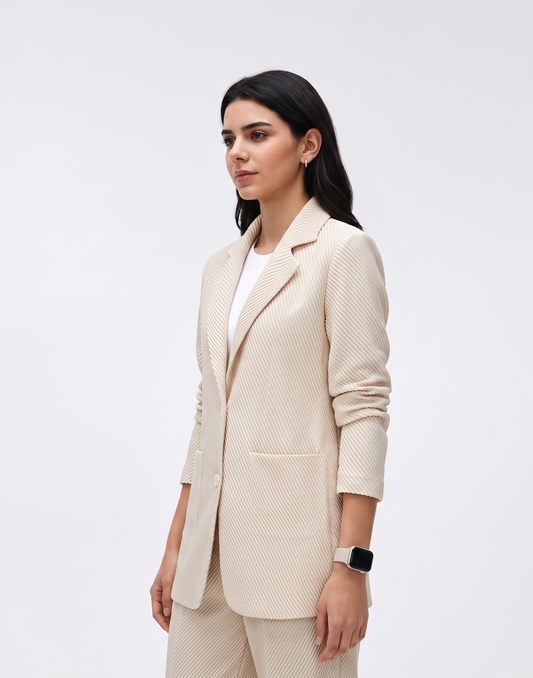 Wrinkle-Free, Cooling & Breathable Free Size Empower Jacket With Pockets
