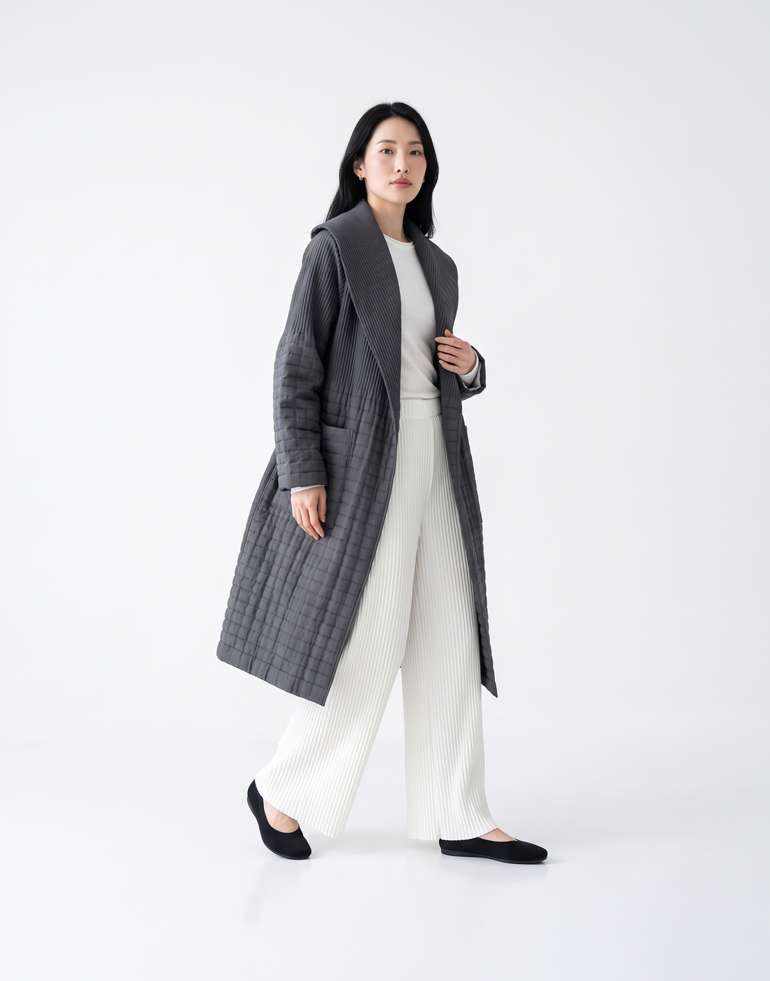 Buttery Soft, Cosy & Free Size Atelier Trench Coat With Deep Pockets