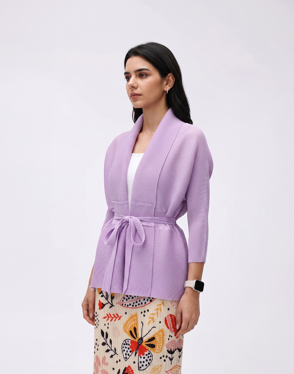Wrinkle-Free, Cooling & Breathable Opal Pleated Jacket With Adjustable Waistband