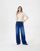 Buttery Soft, Stretchy & Breathable With Tummy Tucking Waistband Aspen Fleece Jeans