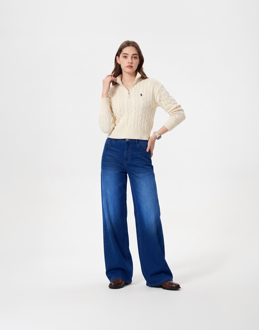 Buttery Soft, Stretchy & Breathable With Tummy Tucking Waistband Aspen Fleece Jeans