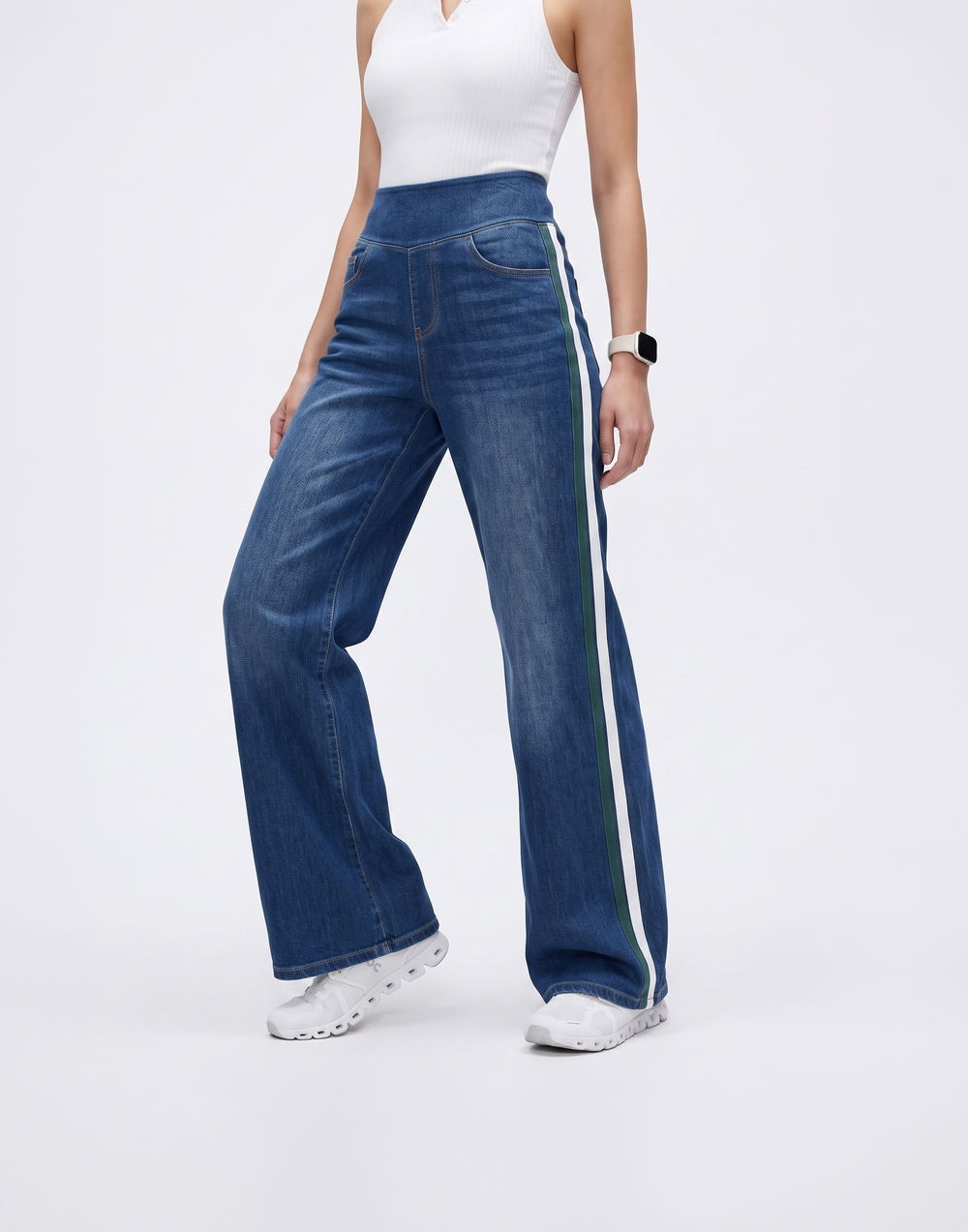 Cooling, Breathable & Stretchy Sprint Jeans With Tummy Control