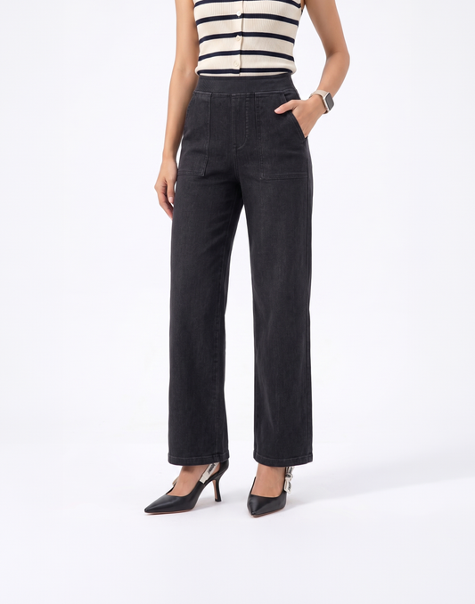 Cooling, Breathable & Stretchy With Tummy Tucking Waistband Cloud Jeans