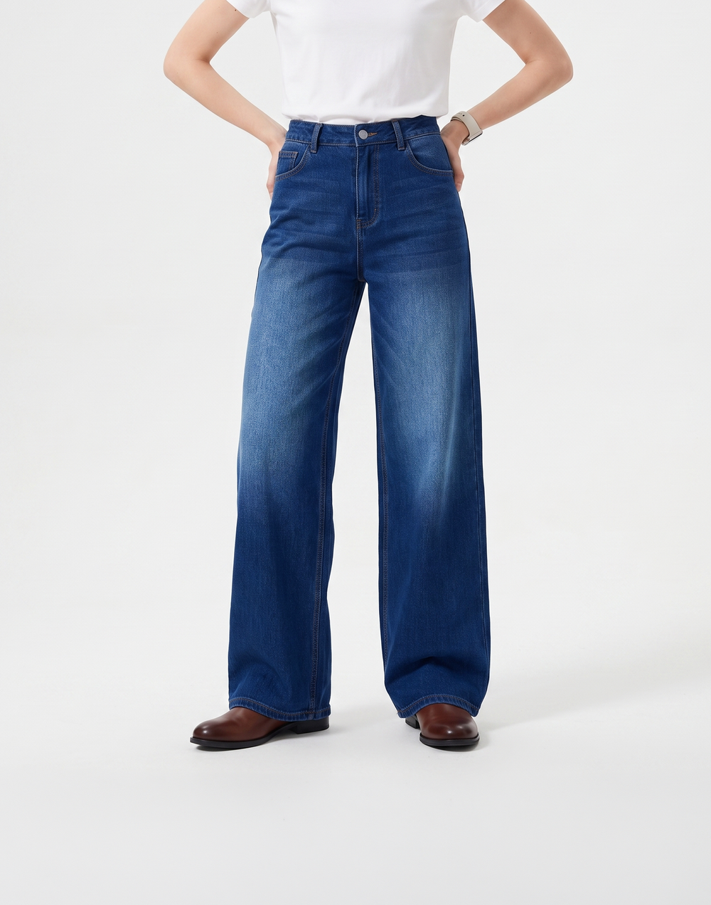 Buttery Soft, Stretchy & Breathable With Tummy Tucking Waistband Aspen Fleece Jeans