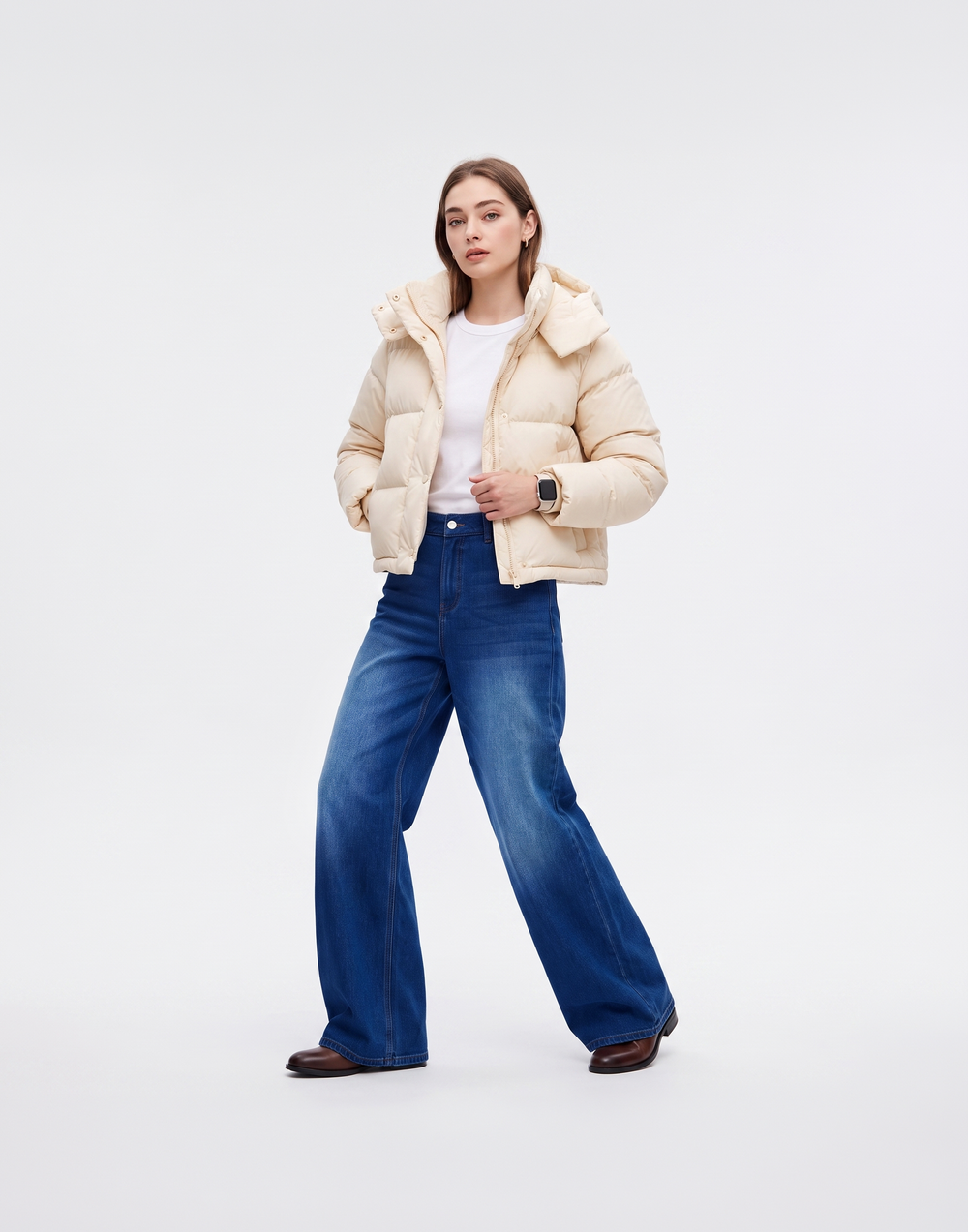Buttery Soft, Stretchy & Breathable With Tummy Tucking Waistband Aspen Fleece Jeans