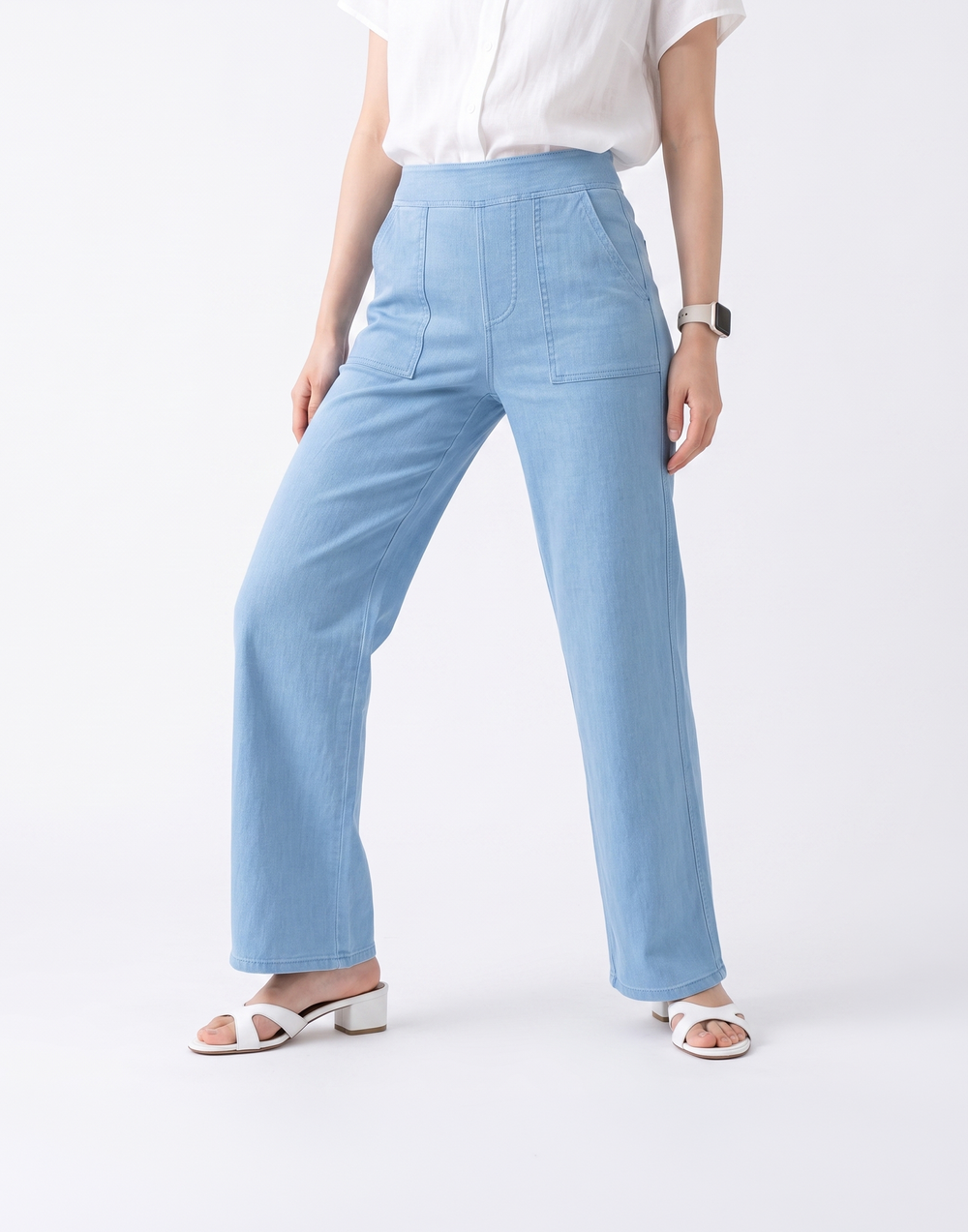 Cooling, Breathable & Stretchy With Tummy Tucking Waistband Cloud Jeans
