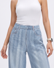 Cooling, Breathable & Stretchy Free Size Pleated Horizon Jeans With Pockets