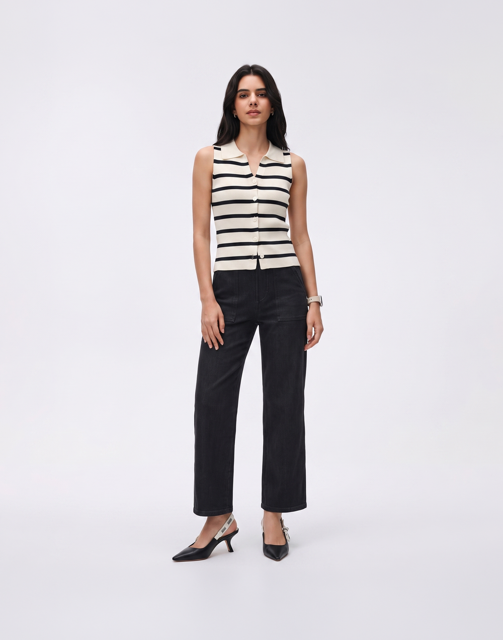 Cooling, Breathable & Stretchy With Tummy Tucking Waistband Cloud Jeans