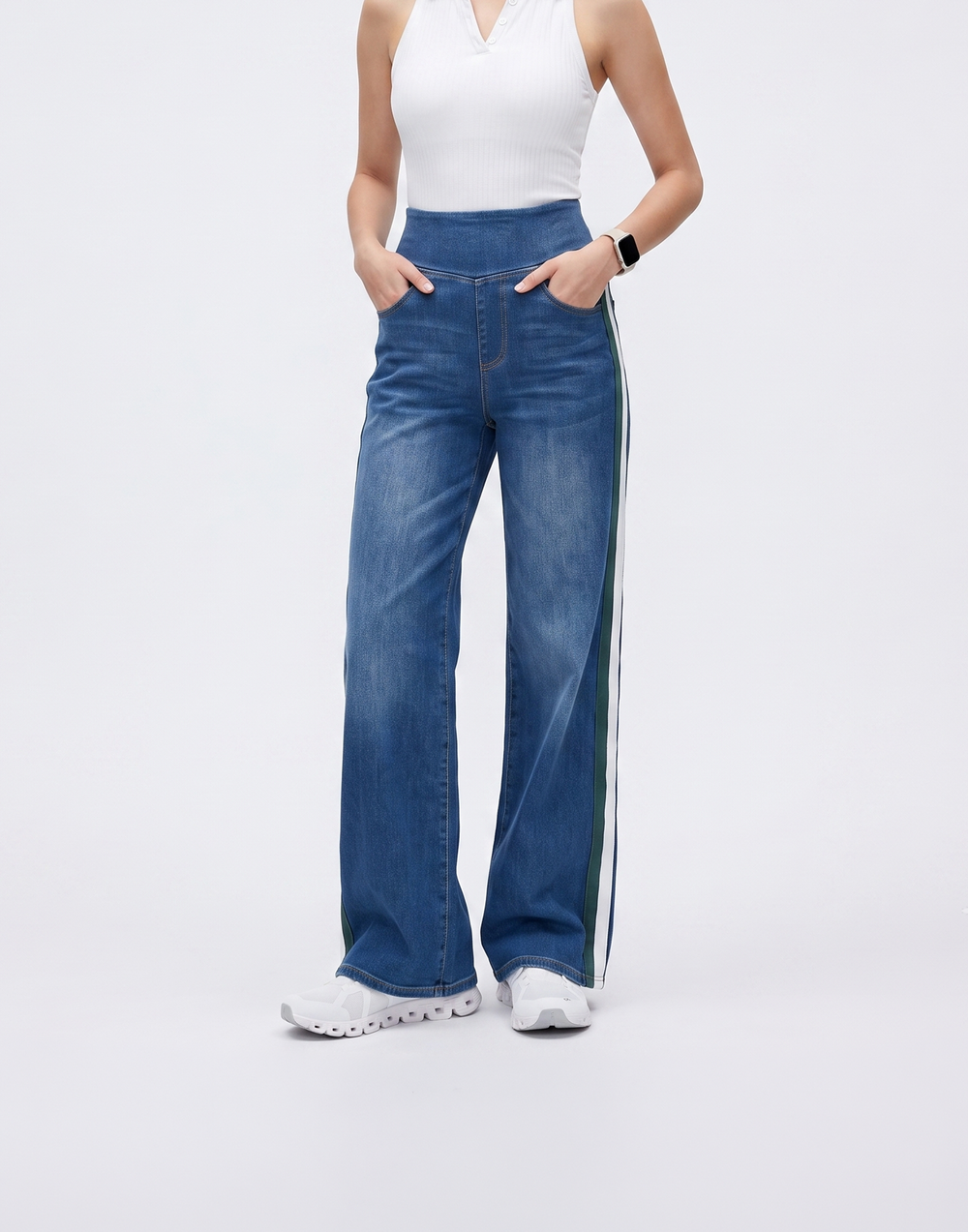 Cooling, Breathable & Stretchy Sprint Jeans With Tummy Control