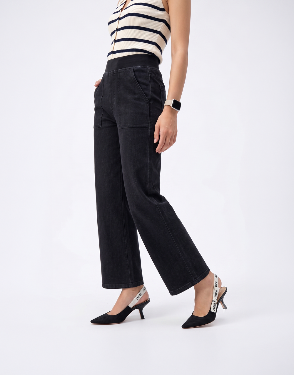 Cooling, Breathable & Stretchy With Tummy Tucking Waistband Cloud Jeans
