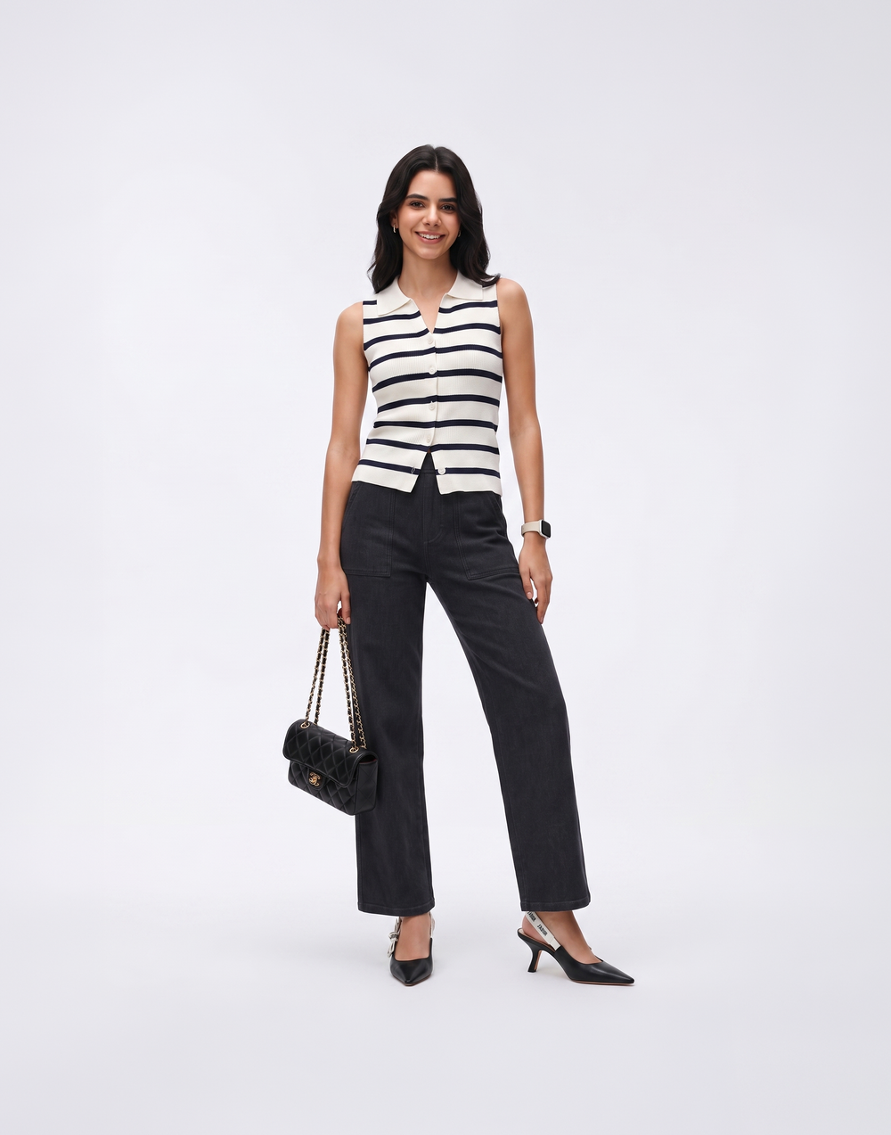 Cooling, Breathable & Stretchy With Tummy Tucking Waistband Cloud Jeans