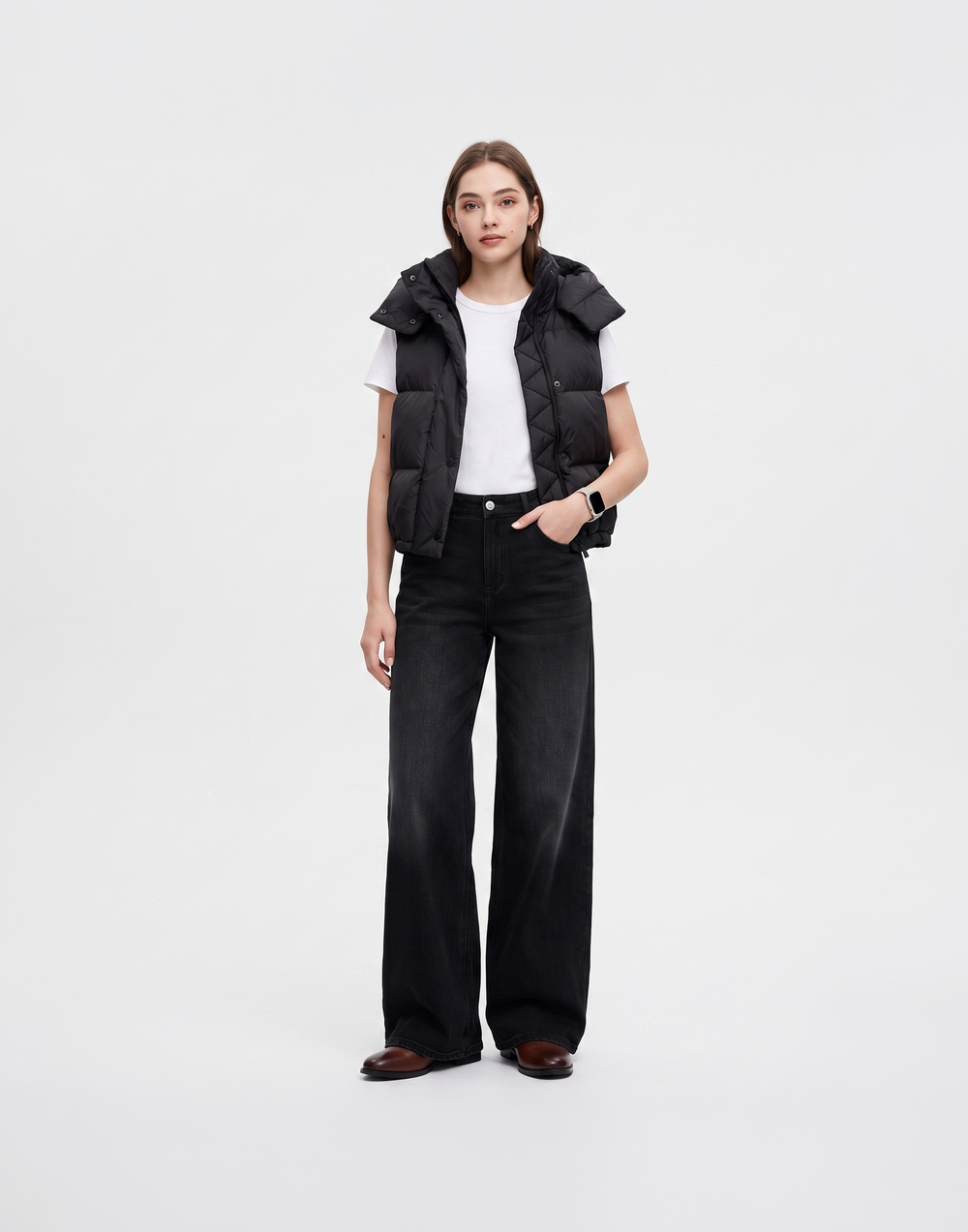 Buttery Soft, Stretchy & Breathable With Tummy Tucking Waistband Aspen Fleece Jeans
