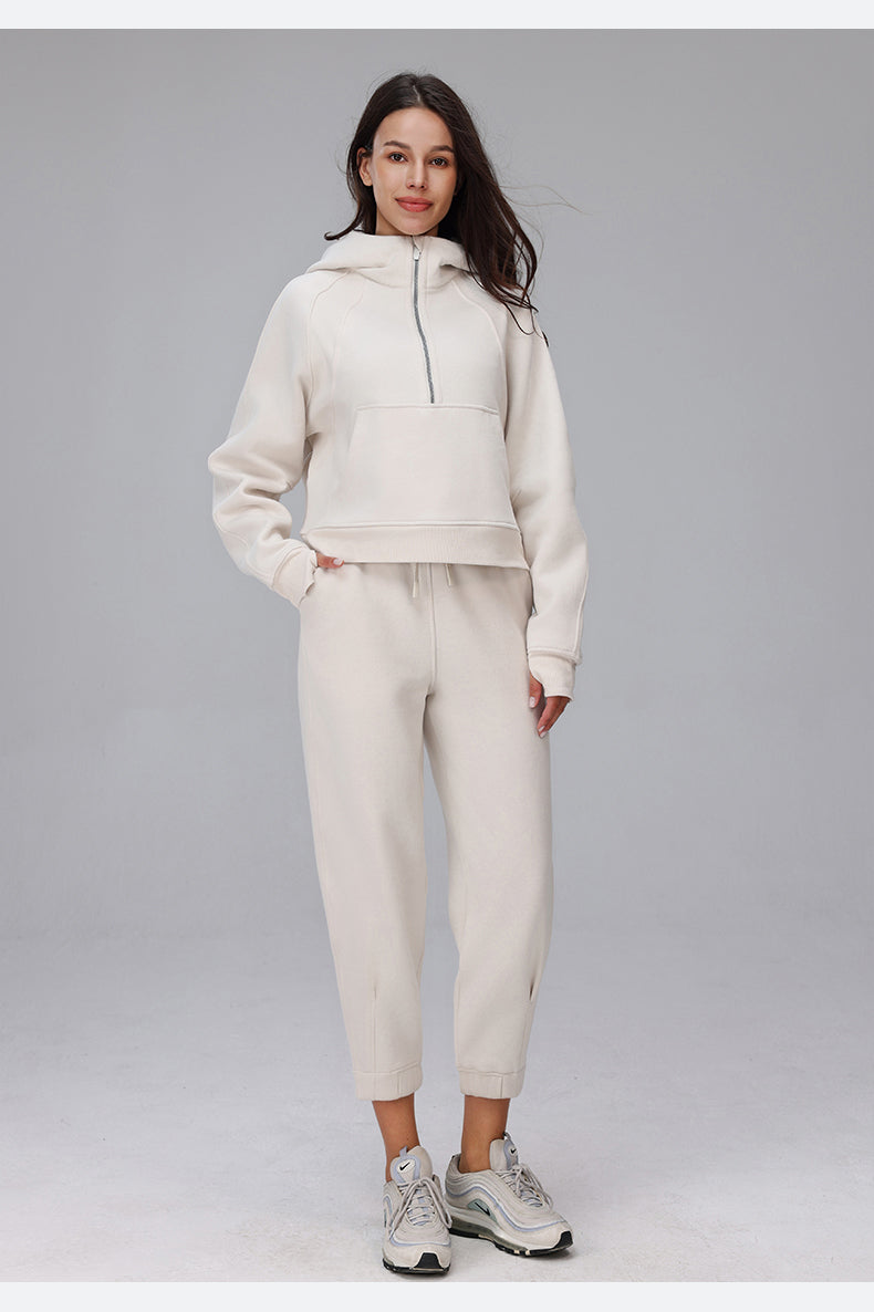 Buttery Soft Thermal Heat Flex Joggers for Petites - For Cold Climates