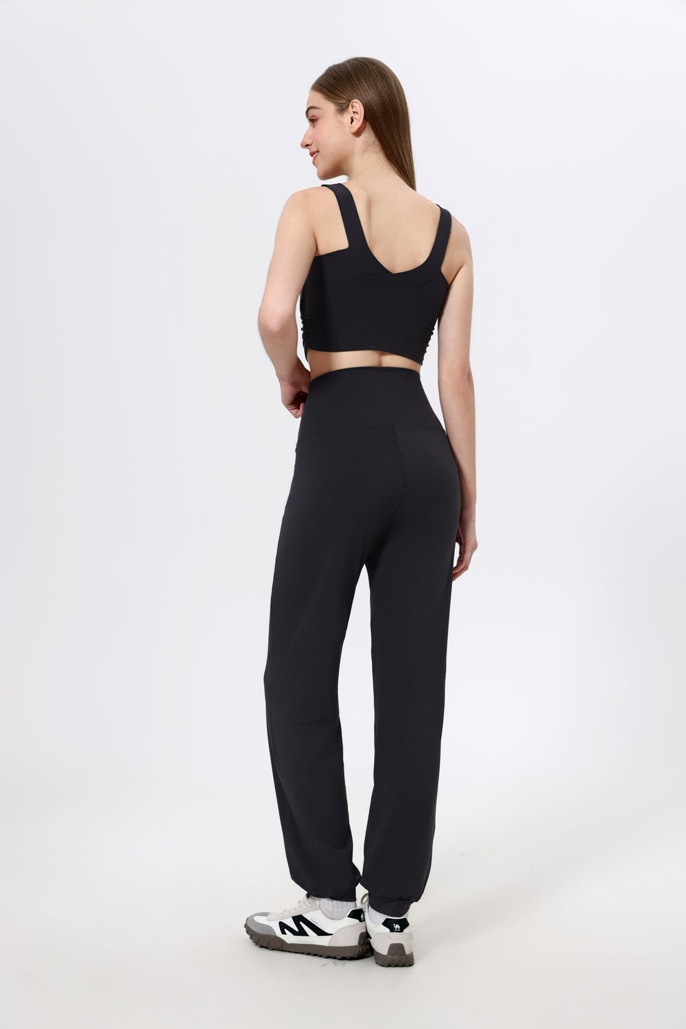 Silky Soft & Cooling Luscious Joggers With Tummy Tucking Design & Leg Cuffs